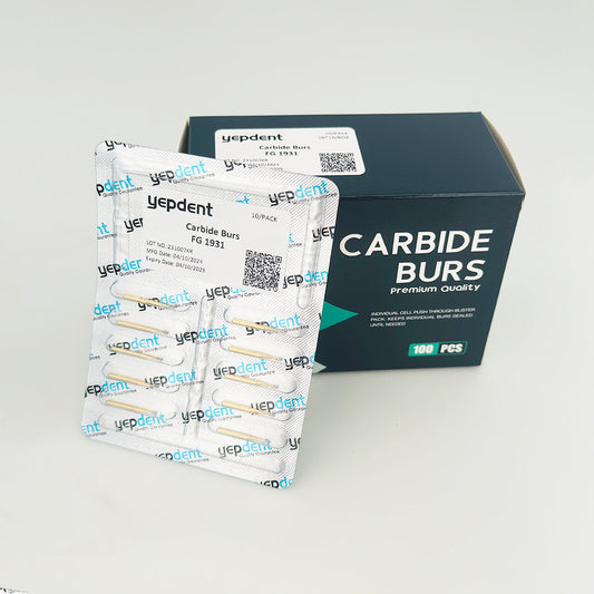 Dental Carbide Burs Crown Cutter Pear FG 1931