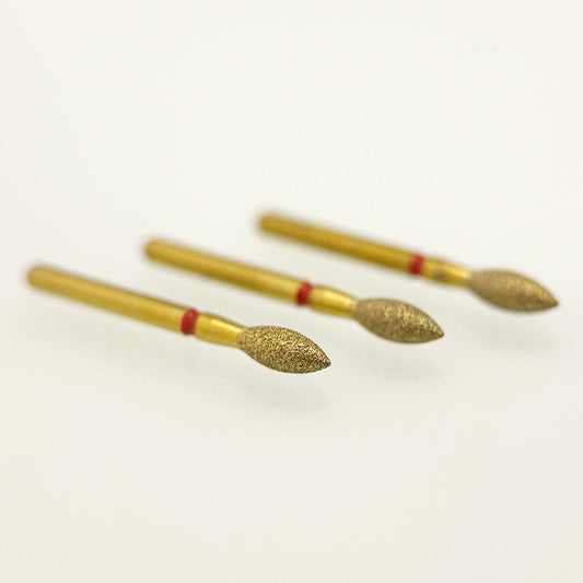 Dental Zirconia Diamond Bur FG Pointed Football Z368-023 5/PK