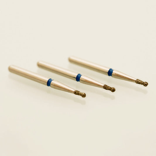 Dental Diamond Bur FG Round with Neck 802-009