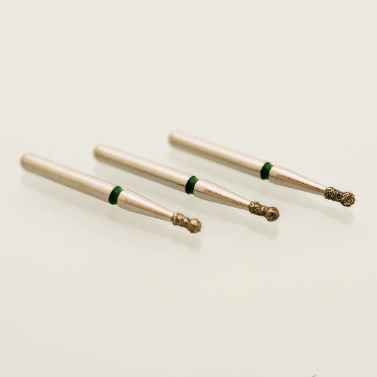 Dental Diamond Bur FG Round with Neck 802-012