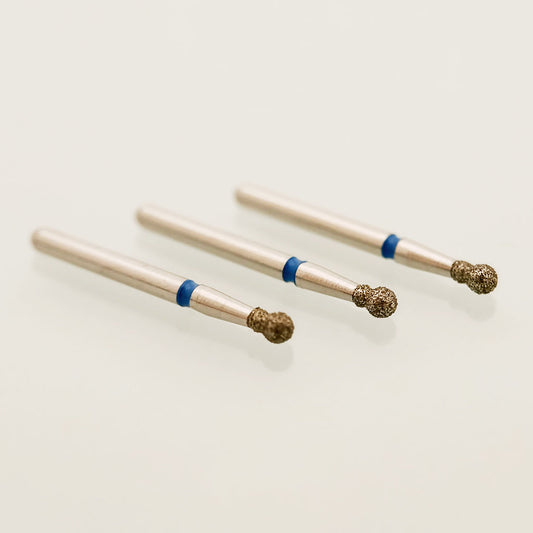 Dental Diamond Bur FG Round with Neck 802-018