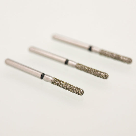 Dental Diamond Bur FG Round End Cylinder 881-014