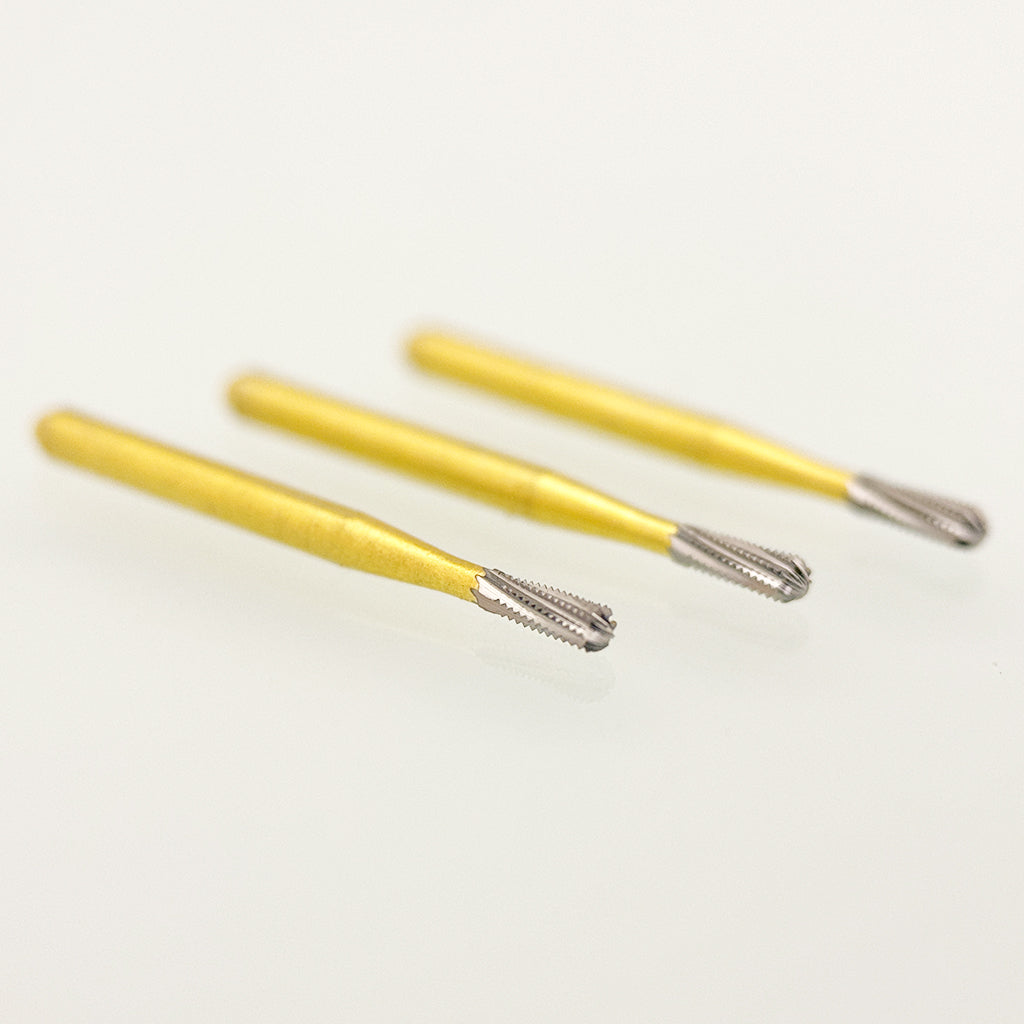 Lab Metal Finishing Carbide Bur FG SLE-3 10/pk
