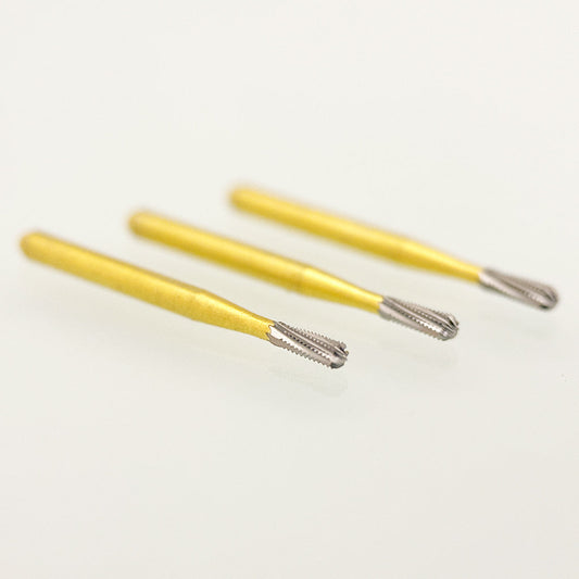 Lab Metal Finishing Carbide Bur FG SLE-3 10/pk