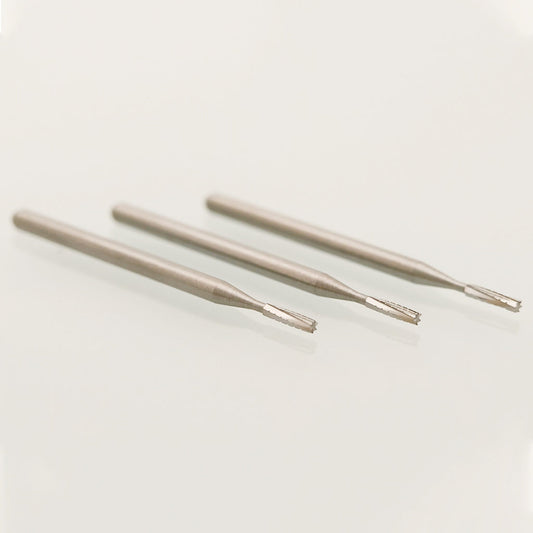 Dental Carbide Burs Straight Flat End Cross-Cut FG Surgical 556 / FGXL 556