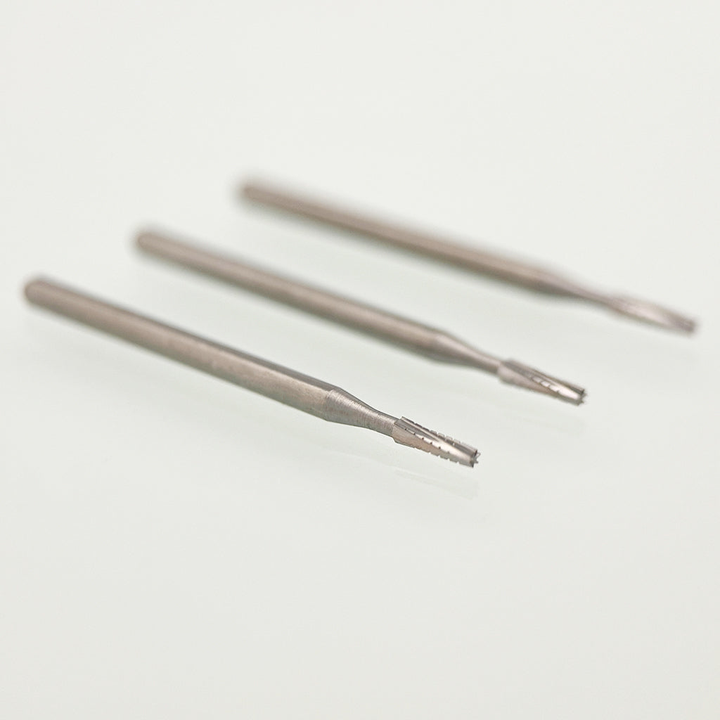 Dental Carbide Burs Taper Flat End Cross-Cut FG Surgical 701 / FGXL 701