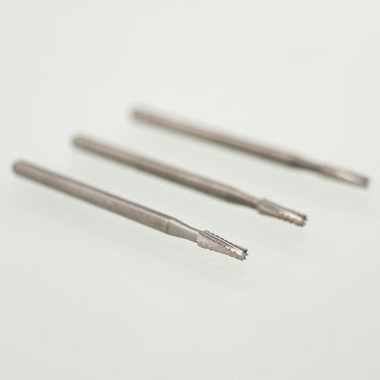 Dental Carbide Burs Taper Flat End Cross-Cut FG Surgical 702 / FGXL 702