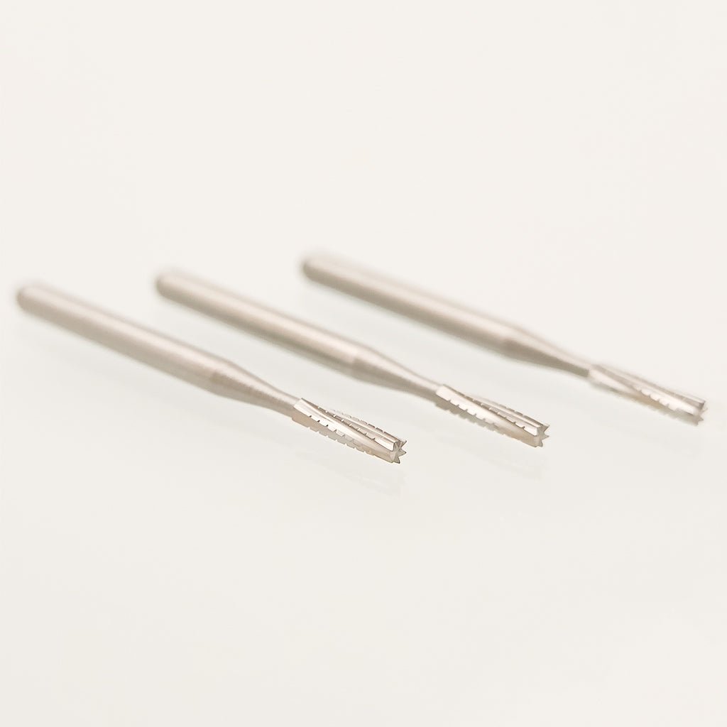 Dental Carbide Burs Straight Flat End Cross-Cut FG Long 558 /FG 558L