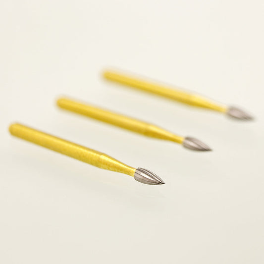 Dental Carbide Burs Trimming & Finishing Flame FG 7104
