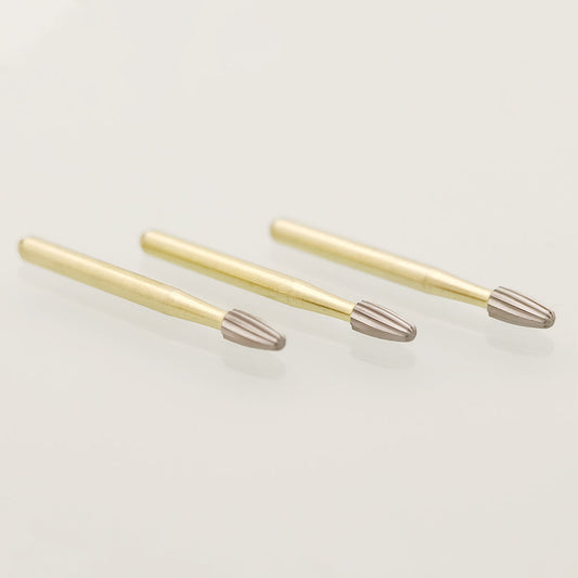 Dental Carbide Burs Trimming & Finishing Egg FG 7406
