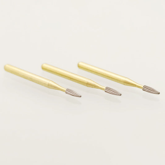 Dental Carbide Burs Trimming & Finishing Bullet FG 7802